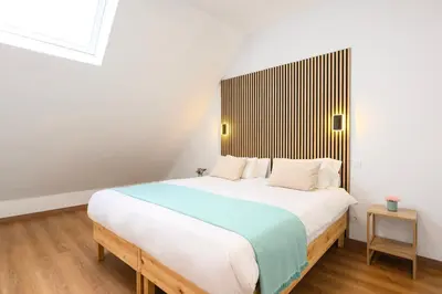 Cama o camas de una habitación en Casa Vivar by Airnest