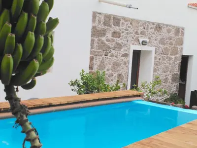 Piscina en o cerca de Villa Canaria piscina jacuzzi jardín