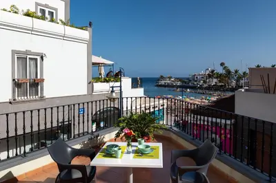 Un balcón o terraza de Edificio Playa