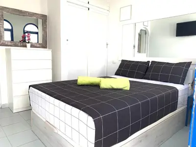 Cama o camas de una habitación en Bungalow Helena