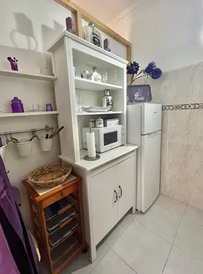 Una cocina o zona de cocina en Teror Centro 1