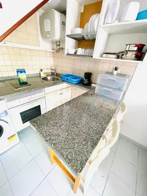 Una cocina o zona de cocina en Maspalomas Casa Atlantico