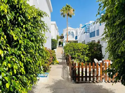 Jardín al aire libre en Maspalomas Casa Atlantico
