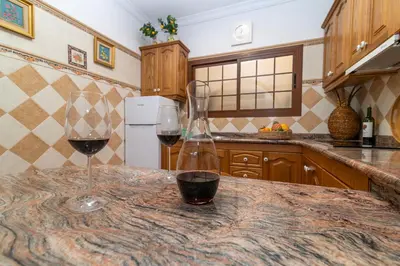 Una cocina o zona de cocina en Teror Centro 2