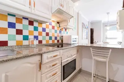 Una cocina o zona de cocina en Oli Coral Canteras