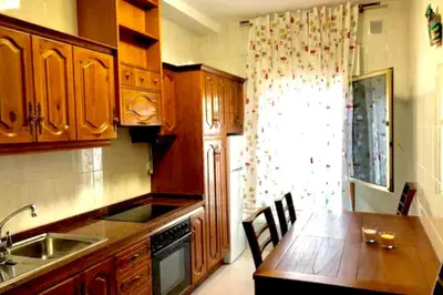 Una cocina o zona de cocina en Casa playa Las Canteras