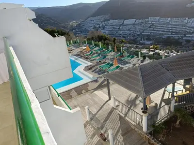 Vista general de una montaña o vista desde el apartamento