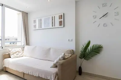 Cama o camas de una habitación en La Hermosita