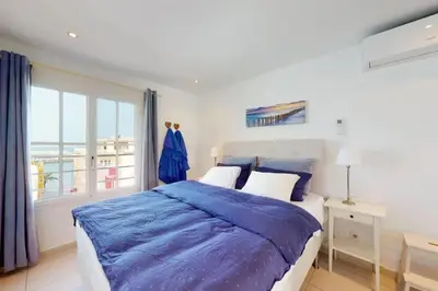 Cama o camas de una habitación en Perchel Sport