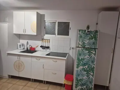 Una cocina o zona de cocina en Flor de Loto Tantra Xtreme