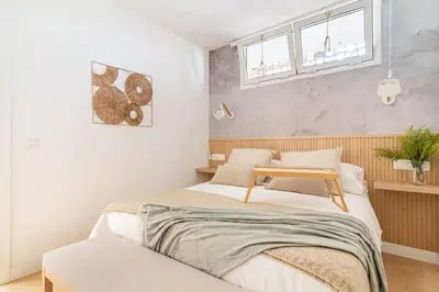 Cama o camas de una habitación en Apartamento de lujo - Zona Yumbo - Playa del Ingles