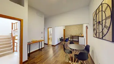 Zona de estar de Triana Rooms EH