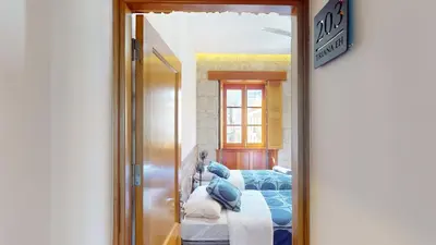 Zona de estar de Triana Rooms EH