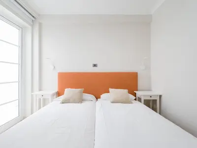 Cama o camas de una habitación en Amarre Shell