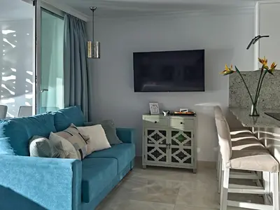 Una televisión o centro de entretenimiento en Doñana 1021
