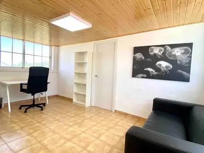 Zona de estar de Villa Montaña