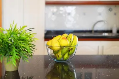 Una cocina o zona de cocina en Mar y Sol Salinetas