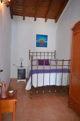 Cama o camas de una habitación en Casa Sendero de Taidia