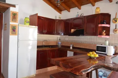 Una cocina o zona de cocina en Casa Sendero de Taidia
