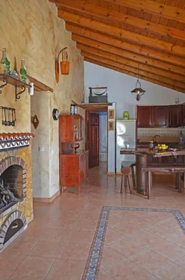 Una cocina o zona de cocina en Casa Sendero de Taidia