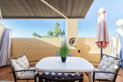Un balcón o terraza de Sea la vi