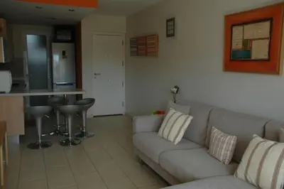 Una cocina o zona de cocina en Alojamiento en el Paraiso