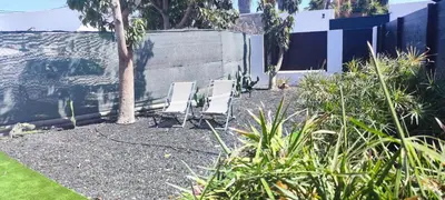 Jardín al aire libre en Chalet Canario Panoramico