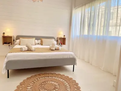 Cama o camas de una habitación en Las Brisas 2 by SunHousesCanarias