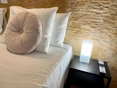 Cama o camas de una habitación en Sands Of Time Holiday Home