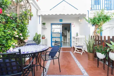 Un balcón o terraza de El patio, relax en Maspalomas