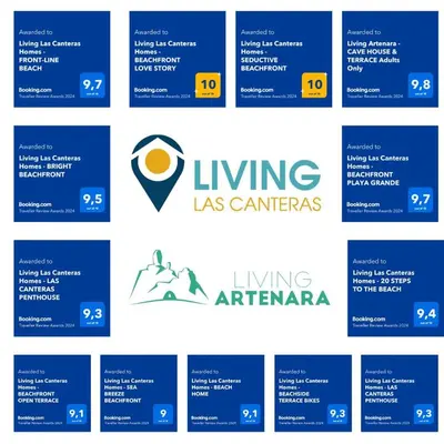 Certificado, premio, señal o documento que está expuesto en Living Las Canteras Homes - MODERN OCEANFRONT