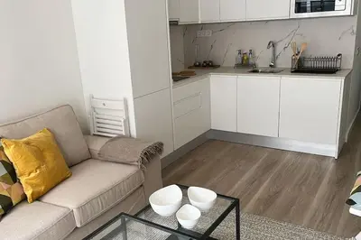 Una cocina o zona de cocina en Apartamento al lado de La Playa de Las Canteras