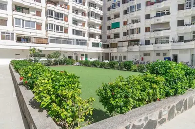 Jardín al aire libre en Sunny Vacations Gran Canaria