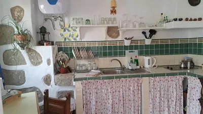 Una cocina o zona de cocina en Casa Santana Segura