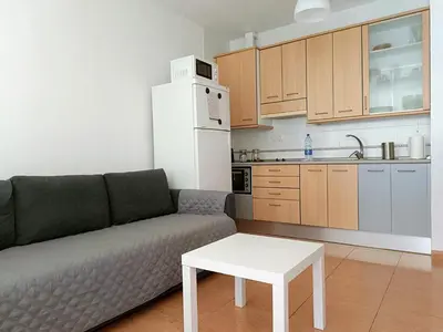 Una cocina o zona de cocina en Mikleinermann