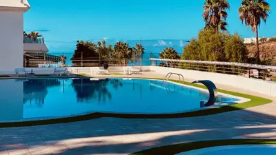 Piscina en o cerca de Nice flat with terrace in Puerto Rico