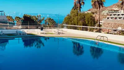 Piscina en o cerca de Nice flat with terrace in Puerto Rico