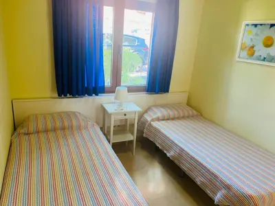 Cama o camas de una habitación en LA CASITA DEL SUR