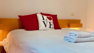 Cama o camas de una habitación en Casa de Las Flores