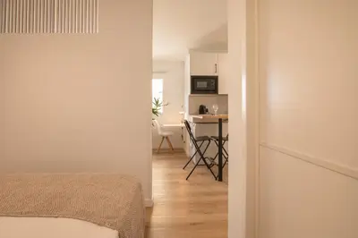 Cama o camas de una habitación en Macaronesia Apartment