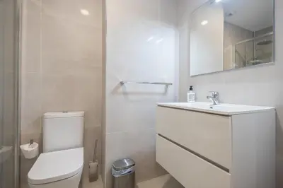 Un baño de Casa Arrullo Las Canteras - next to the beach