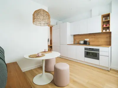 Una cocina o zona de cocina en MG CANTERAS SUITES