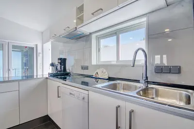 Una cocina o zona de cocina en Casa al Mar
