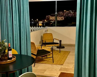 Zona de estar de Green Dream apartment