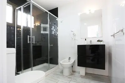 Un baño de AGAETE PARQUE: APARTAMENTO VISTA PISCINA