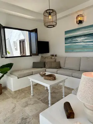 Zona de estar de Palm Leaf Mogan