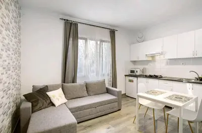 Una cocina o zona de cocina en The Greey's House, Telde