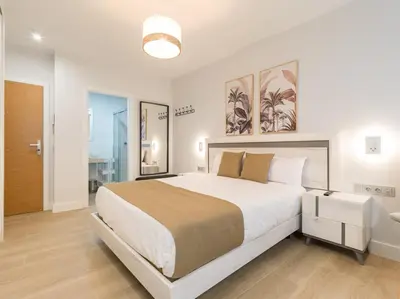 Cama o camas de una habitación en Urban Square 3B3 By CanariasGetaway