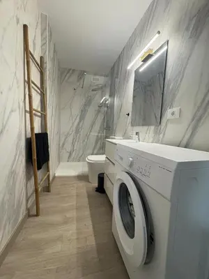 Un baño de Castle Garden Beach Flat