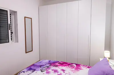 Cama o camas de una habitación en Casa Andrea Doria Arinaga B